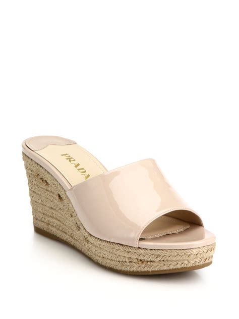 prada mule espadrilles|prada slippers sale.